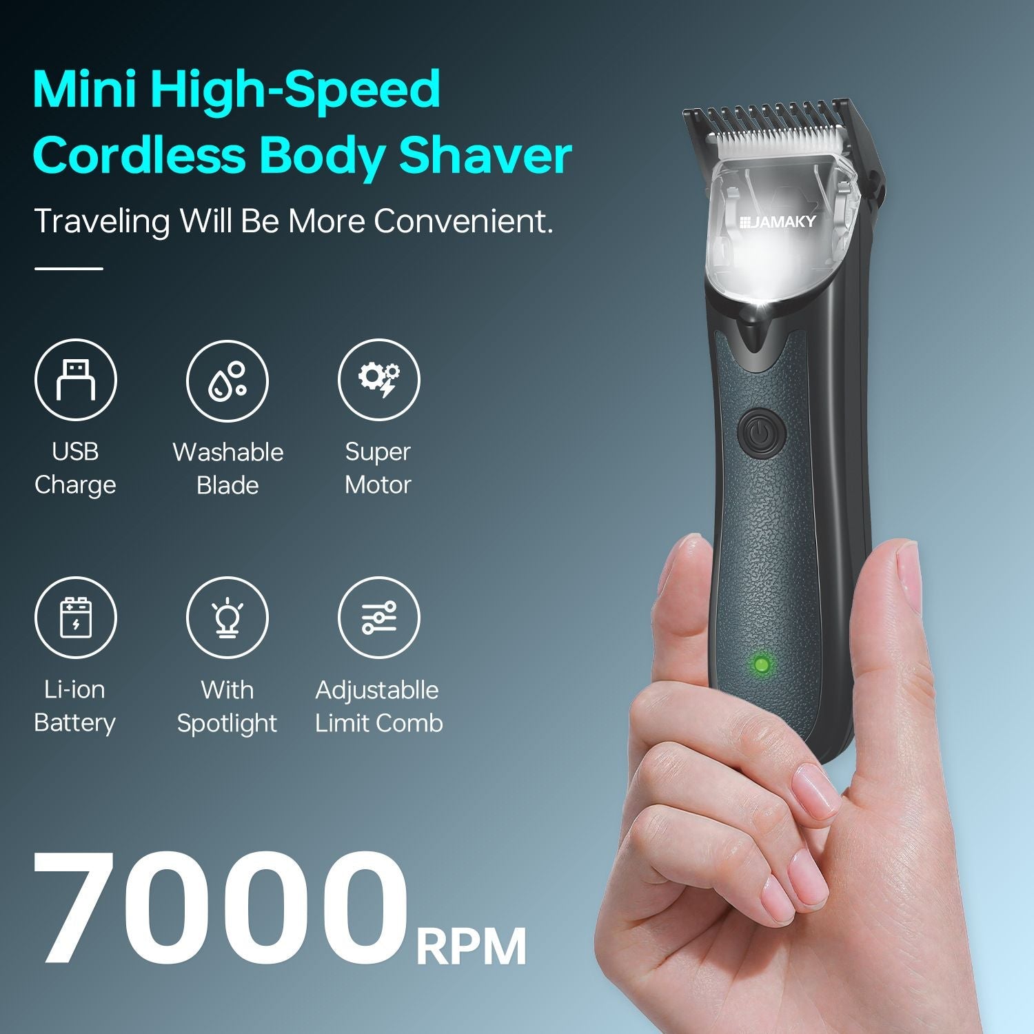4-in-1 Hair Trimmer Grooming Kit