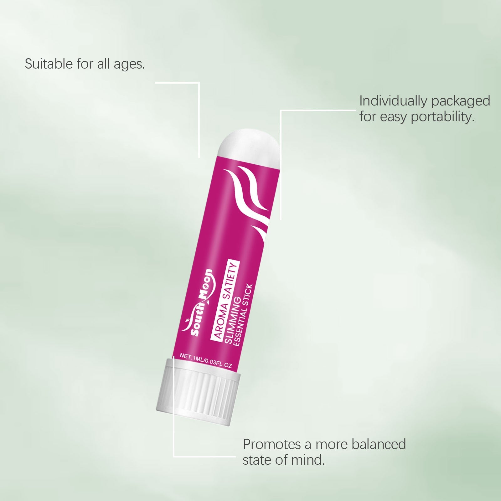Body Care Nasal Suction Stick, Relaxing, Portable, Natural Relief ,1ml