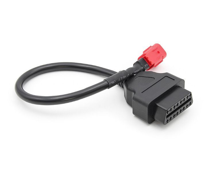 OBD 16 Pin To 6 Pin Plug Adapter Diagnostic Cable For Honda Motorcycle