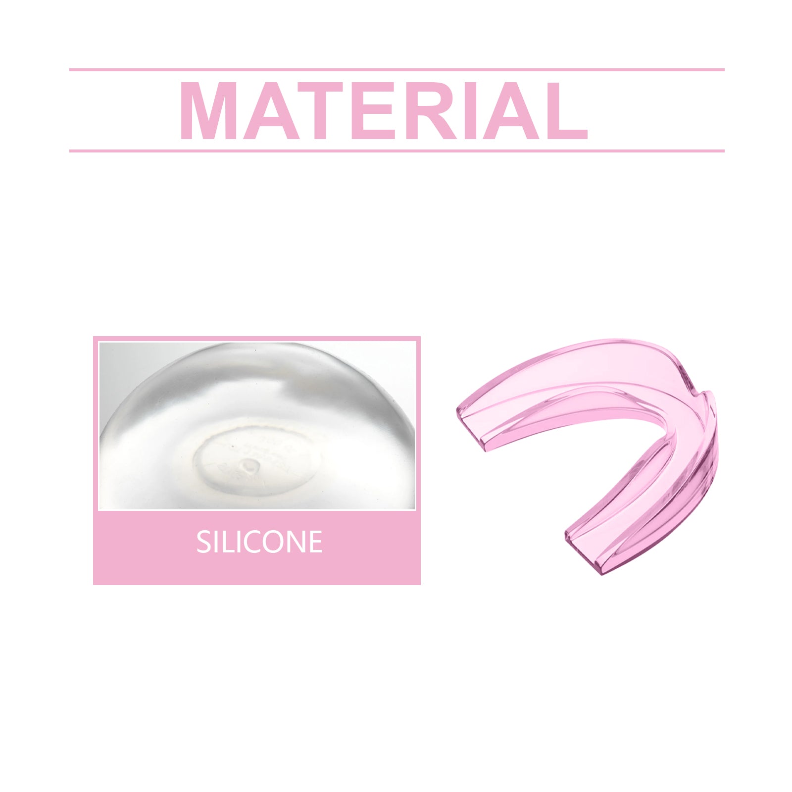 Children's Molar Mouthguard for Night Teeth Grinding, Oral Care, Sleep Better ,1pcs