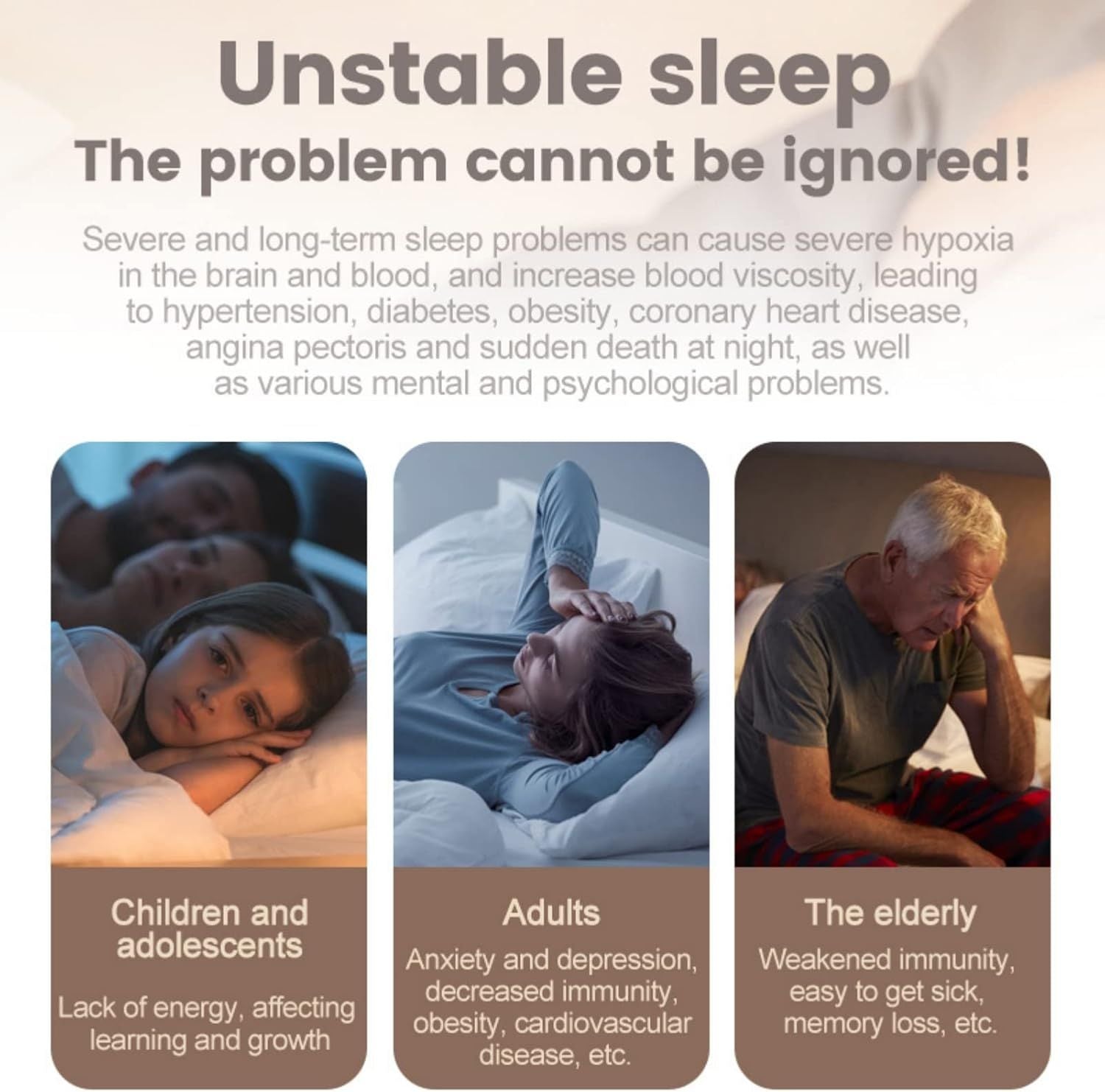 Sleep Aid Device Pressure Anxiety Relief Handheld Microcurrent Improve Deep Sleep Device