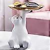 Creative polar bear floor-standing ornaments living room entrance tray hotel TV cabinet home decorations