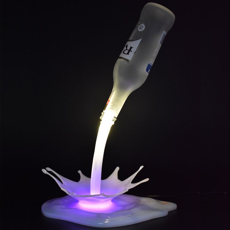 3D Pouring Wine Lamp LED Desk Night Light USB Rechargeable Touch Table Lamp
