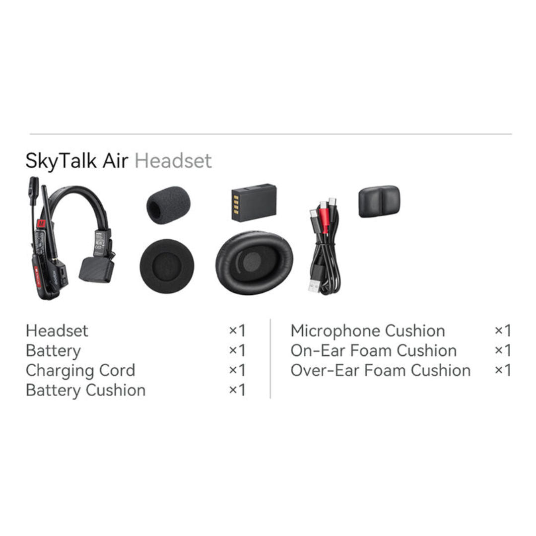 Godox SkyTalk Air Wireless Intercom Single Headset, 2.4 GHz