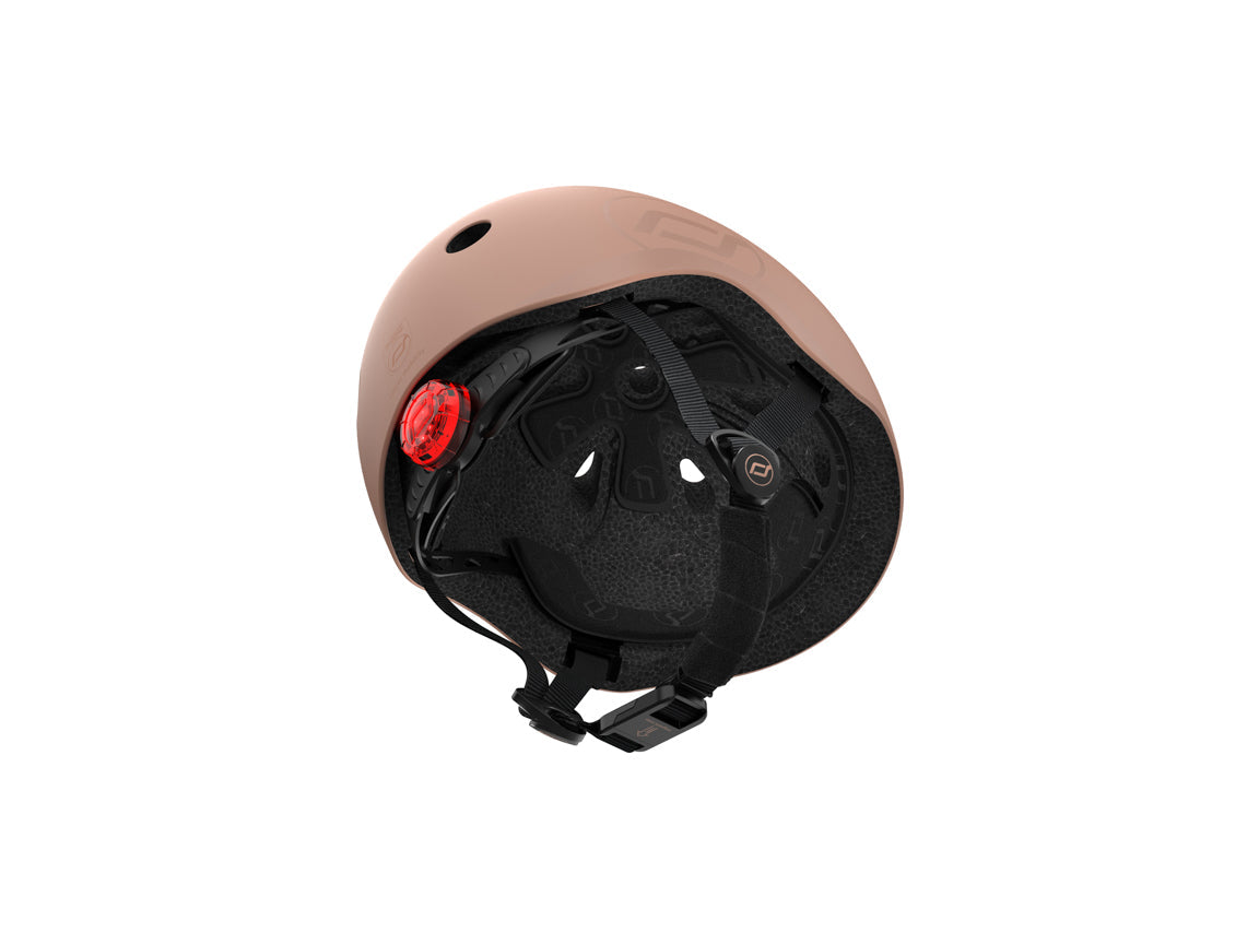 Scoot & Ride Kid Helmet S M Mocha