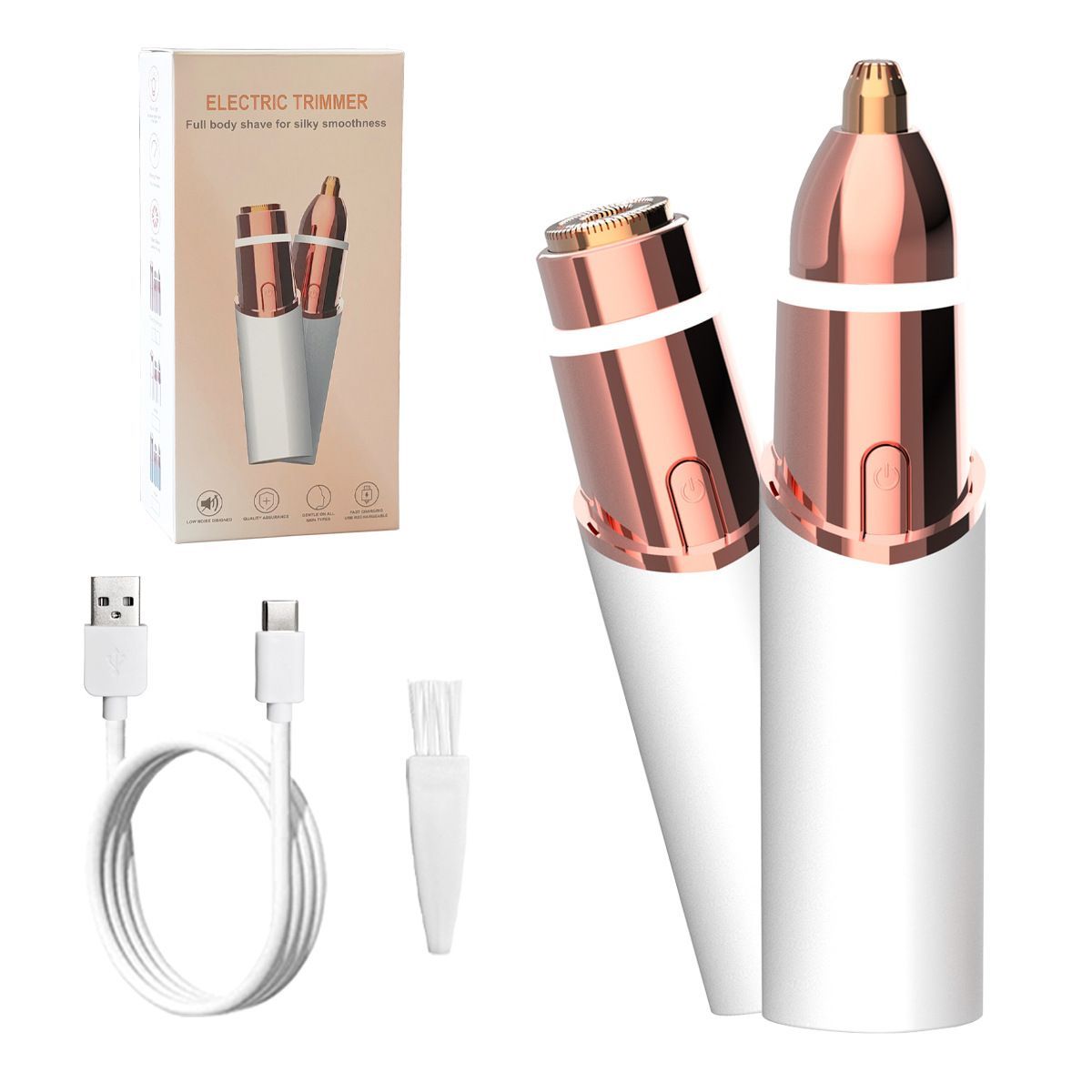 Mini USB Nose Hair Trimmer