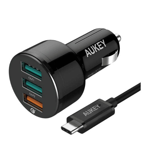 AUKEY CC-T11 3-PORT QUICK CHARGE 3.0