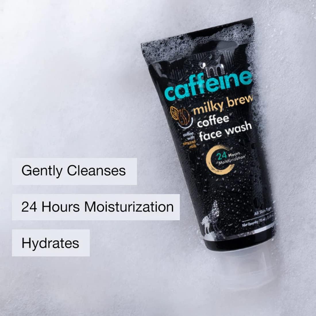 mCaffeine Milky brew Face Wash(75ml)