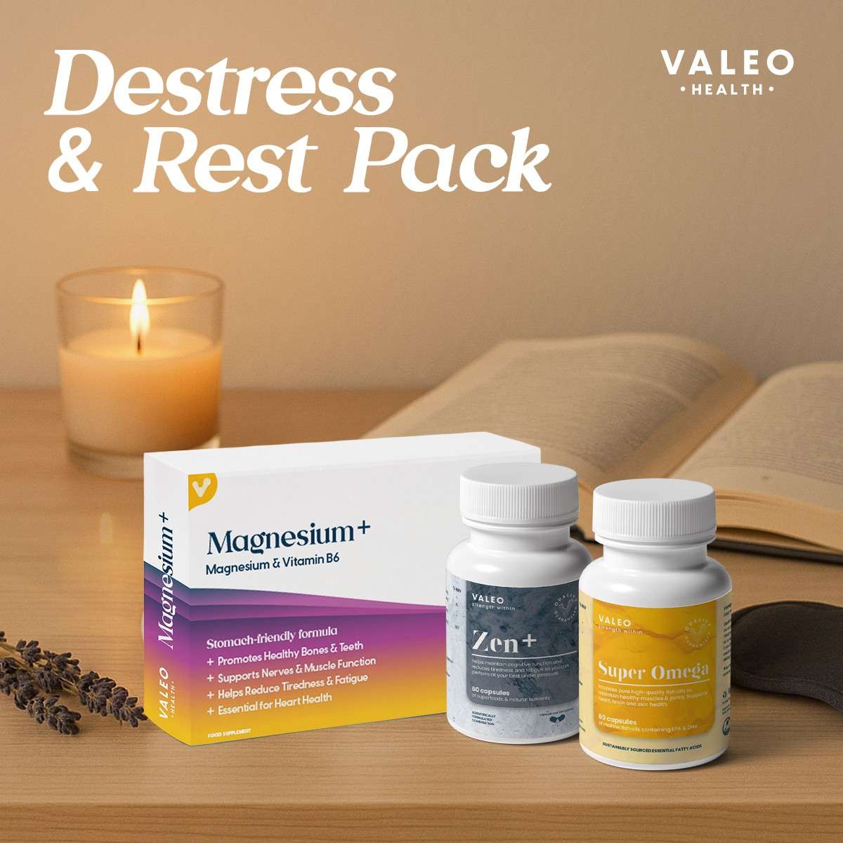 Valeo Destress & Rest Pack