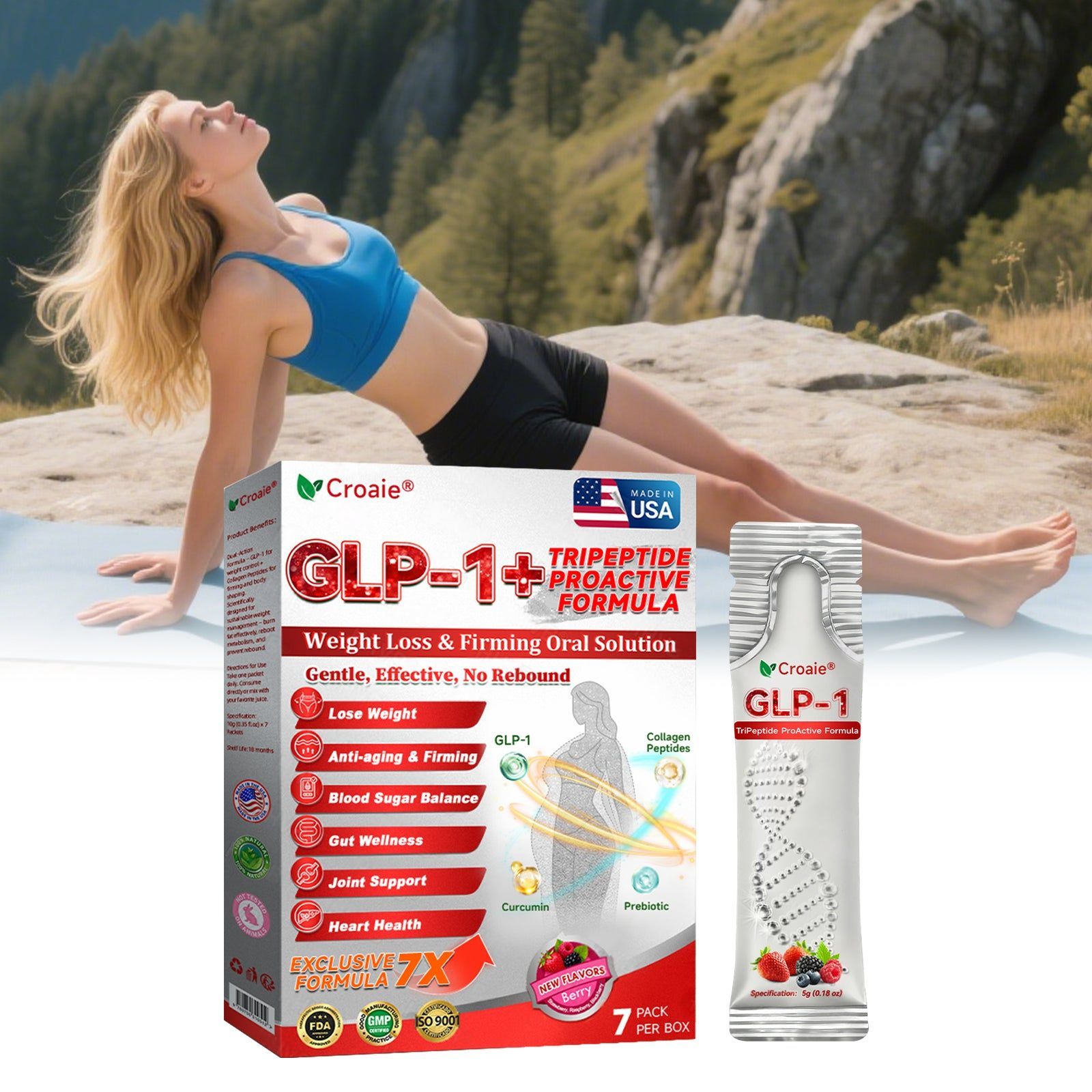 Boost Your Body Care, Slimming & Skin Firming Liquid Drink, Portable Daily Supplement ,7 pcs