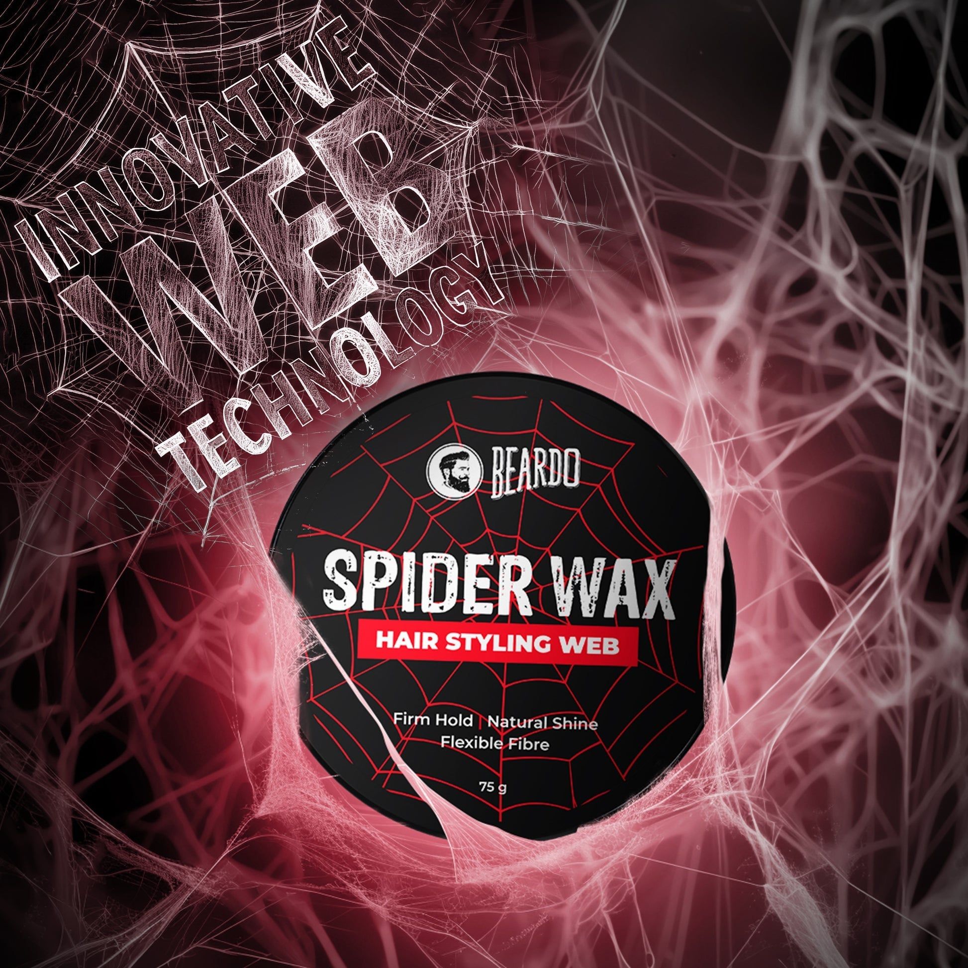 Beardo Spider Wax Hair Styling Web 75g