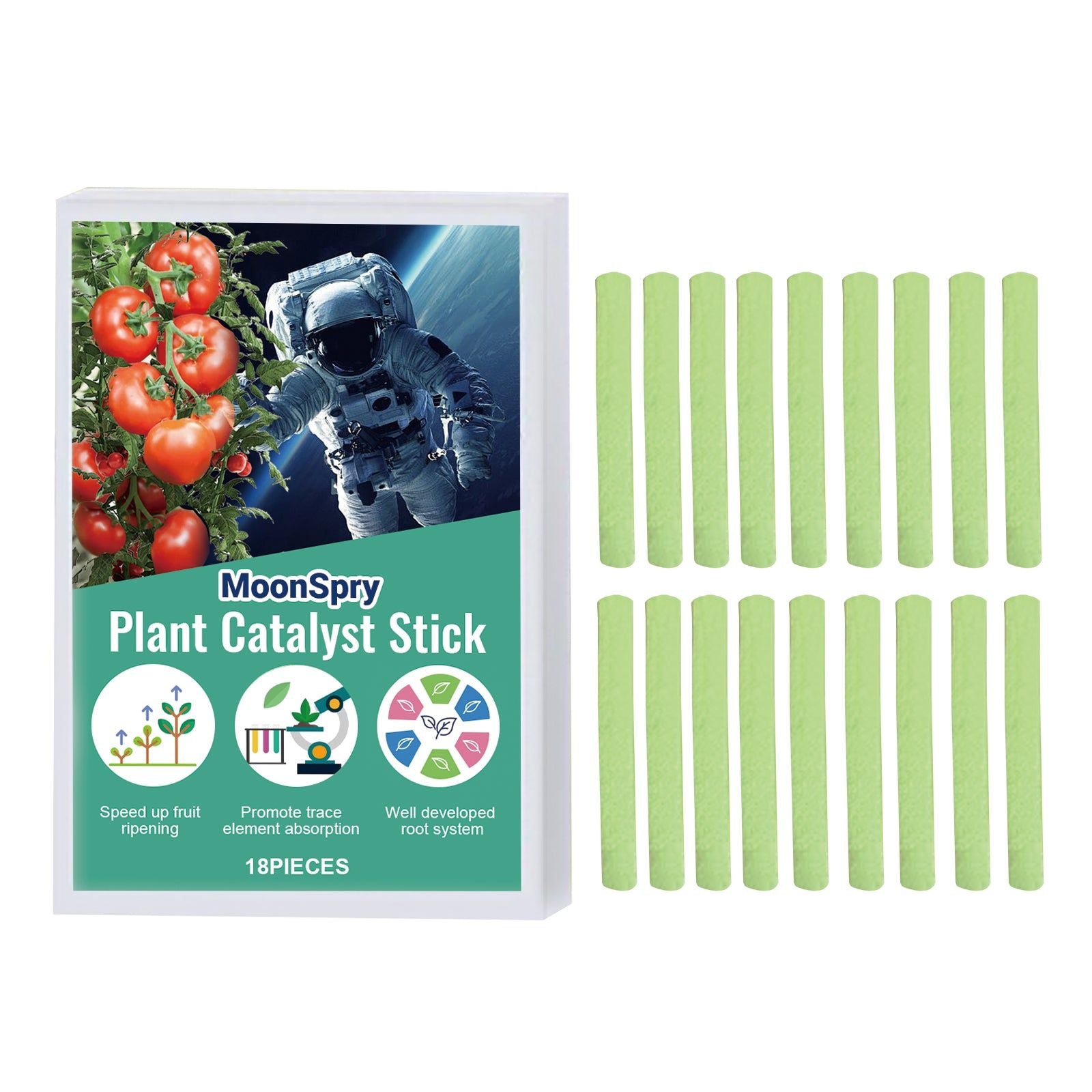 Boost Plant Growth Fast with Catalyst Stick, Fertilizer for Healthy Plants ,18pieces