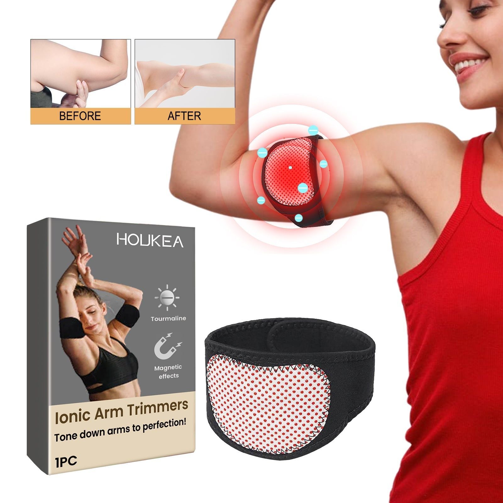 Lonic Arm Trimmers for Shape, Slim Body, Fat Burn, Muscle Line, Fitness ,1pcs