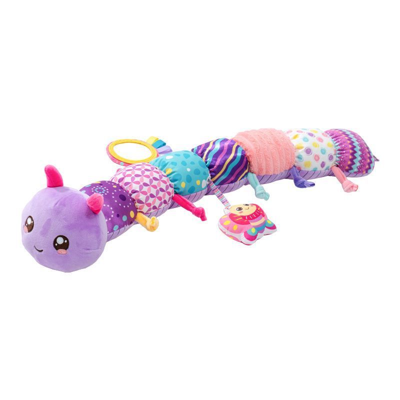 Infant Baby Musical Stuffed Animal Activity Soft Toys with Multi Sensory Crinkle