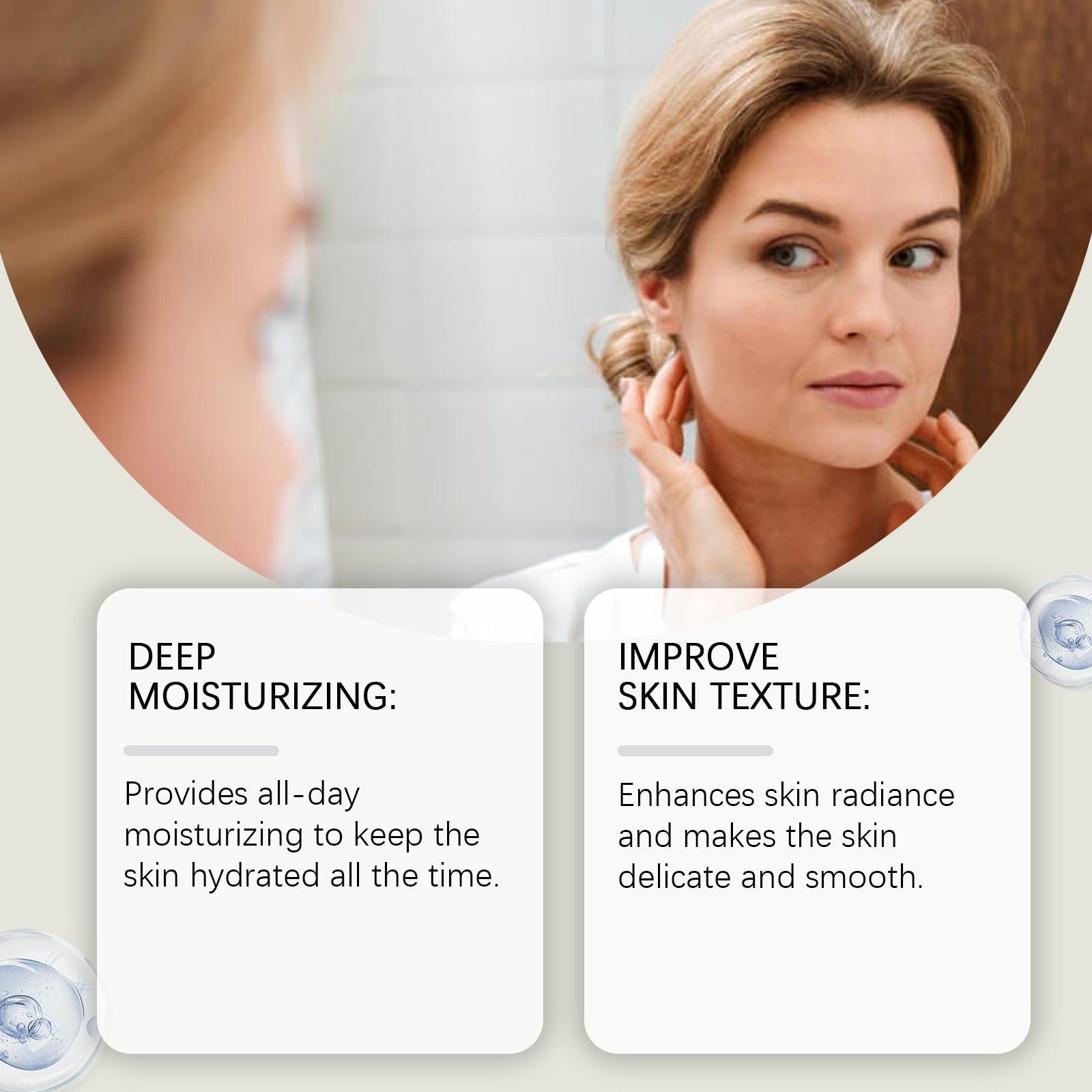 Collagen Facial Care Moisturizer, Hydrating, Gentle, Anti-Aging, Smooth Skin ,50g