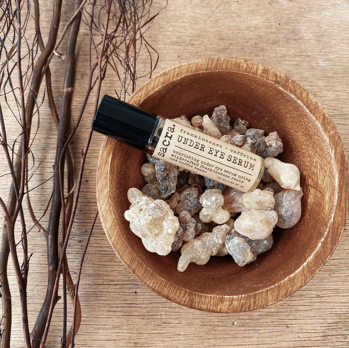 FRANKINCENSE + CAFFEINE UNDER EYE SERUM