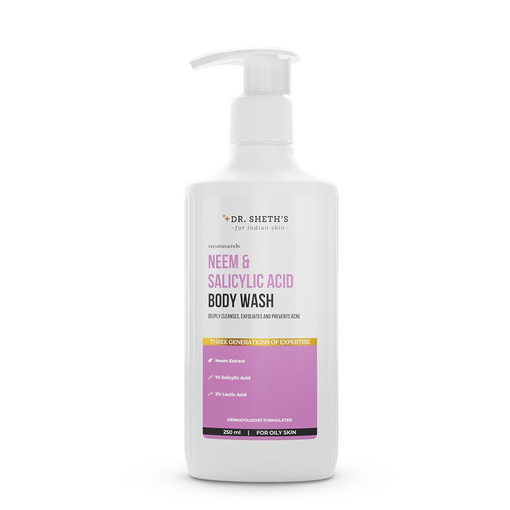 Dr. Sheth's & Derma Co. Exfoliating Body Wash Set