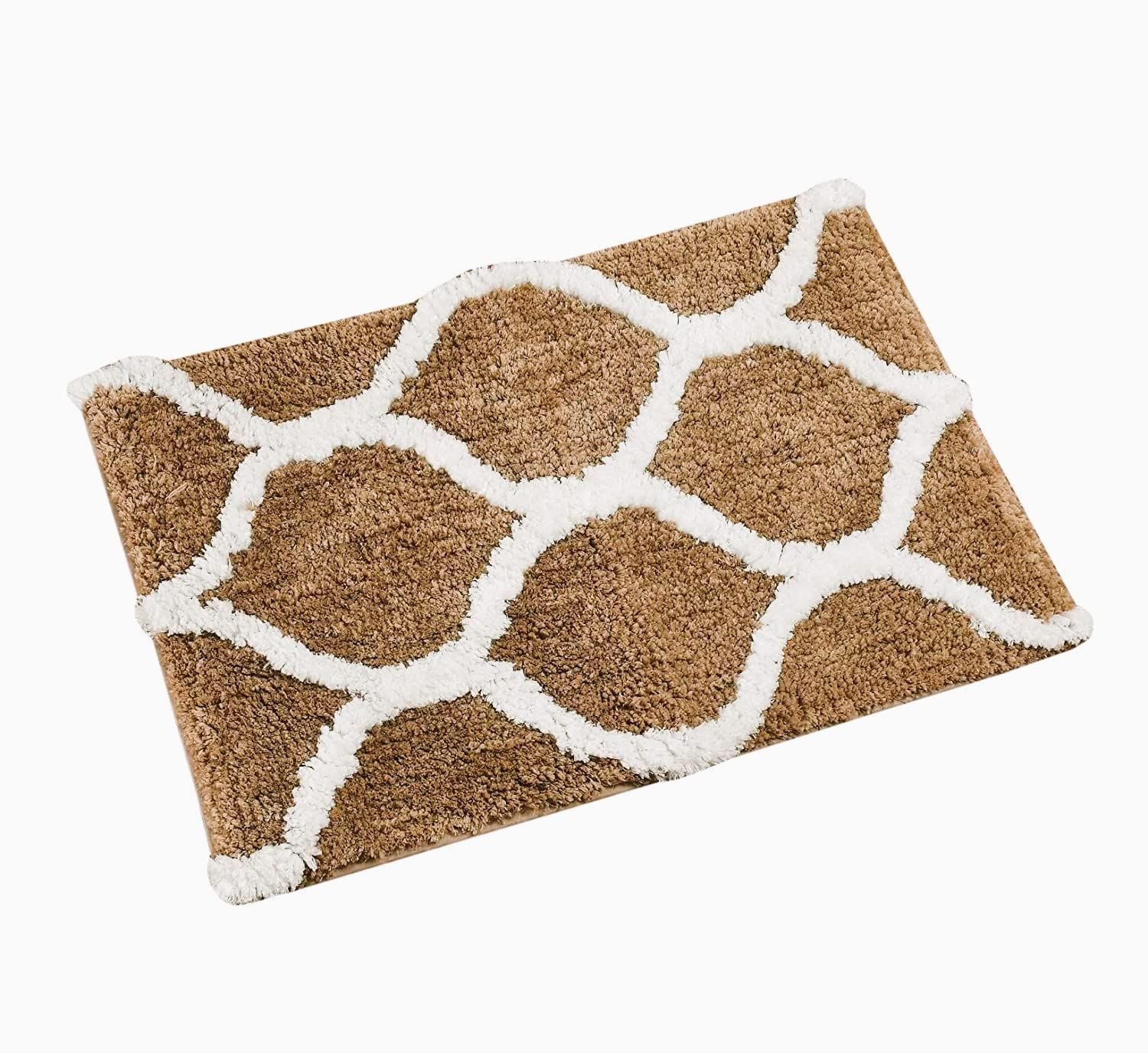 AIESY® Modern Home Microfiber Anti Slip haggy Bath Mat