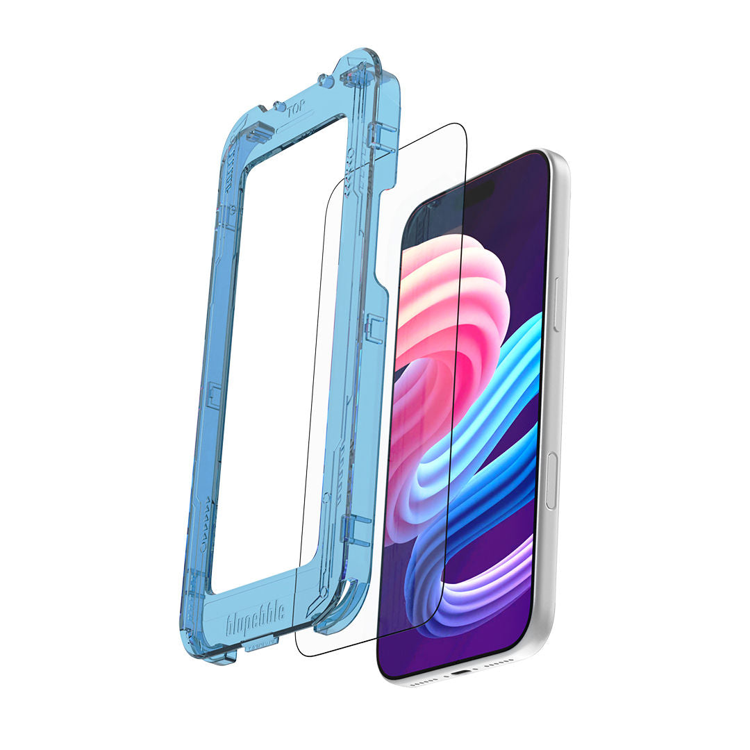 Blupebble Graphene Rock Series Tempered Glass 2.5D Anti-Blue Screen Protector With Applicator iPhone 18 Pro and 18 Pro Max
