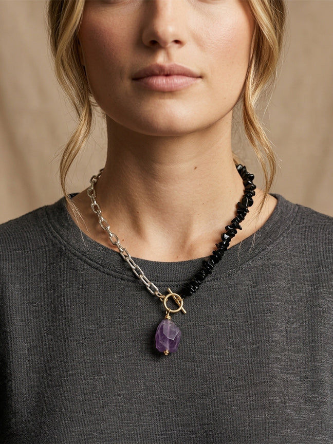 ZÉNA O Necklace aluminum chain