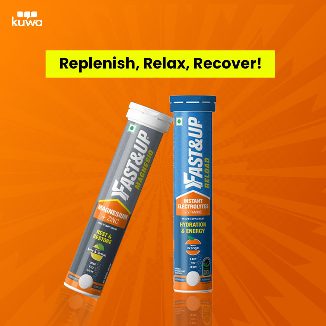 مجموعة Fast&Up للتعافي والترطيب