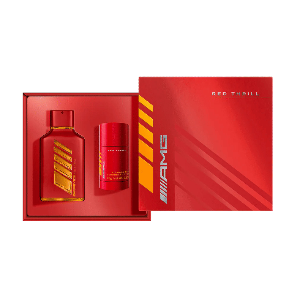 AMG Red Thrill Eau de Parfum 100ml + Deostick 75gr