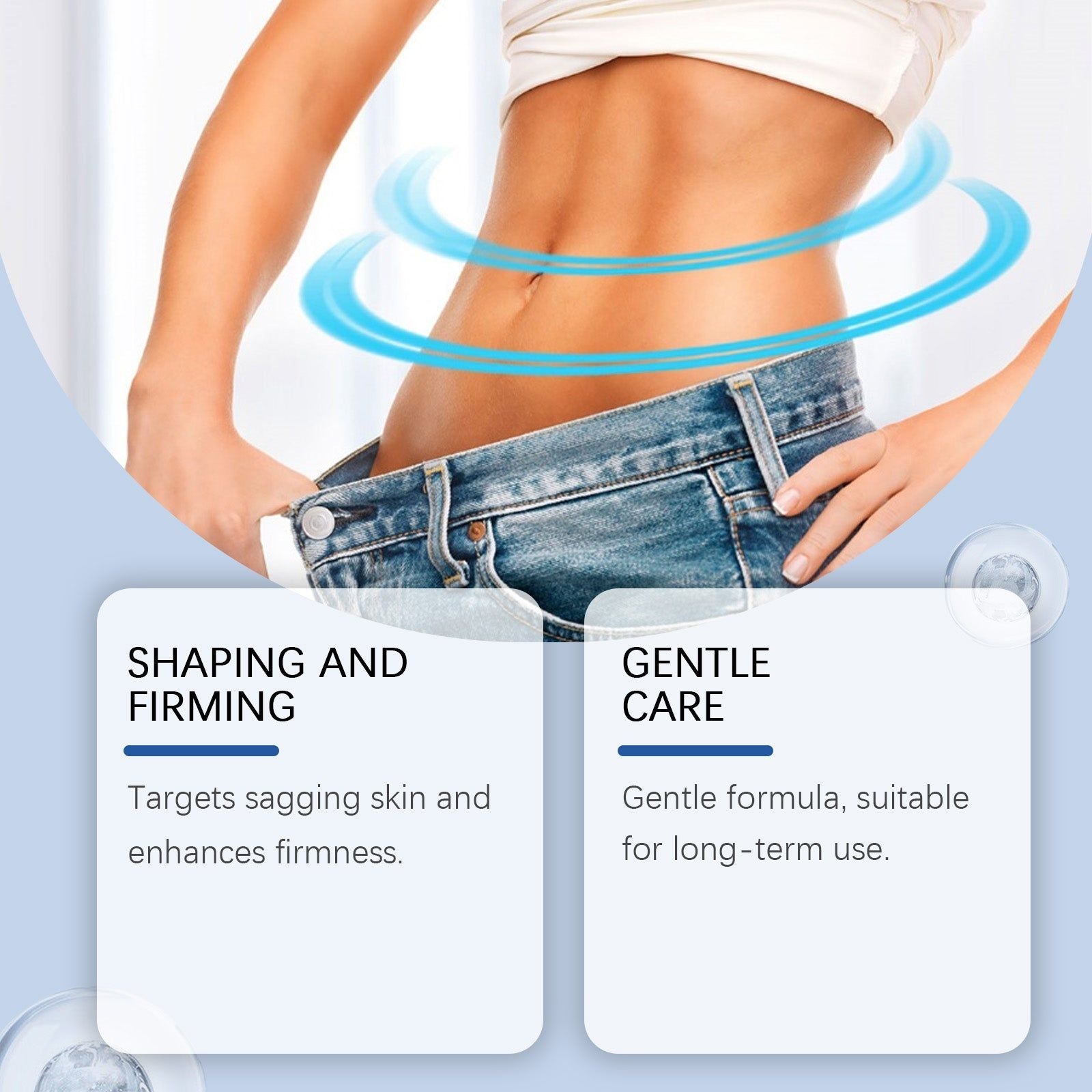 Body Care Patches, Firming & Lightweight, Invisible, Deep Absorption, Natural Ingredients ,4pcs