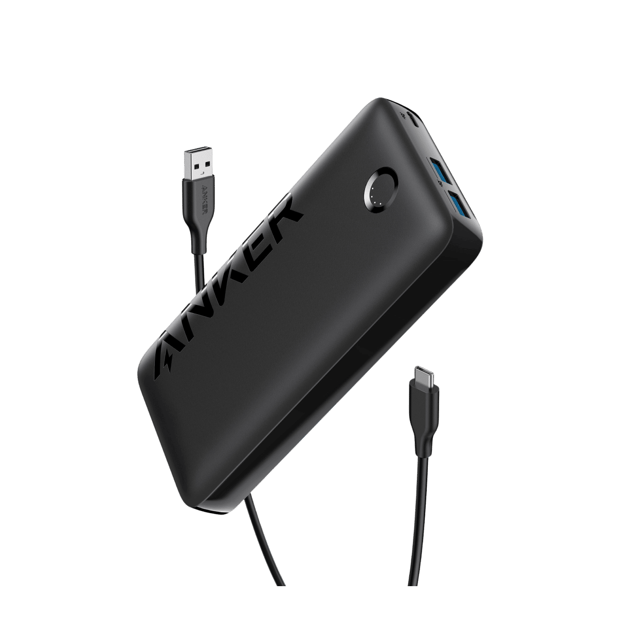 Anker 335 PowerCore 20000mAh Power Bank with 20W PD, Black