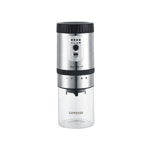 LePresso Cramic Burr Automatic Grinder - Silver