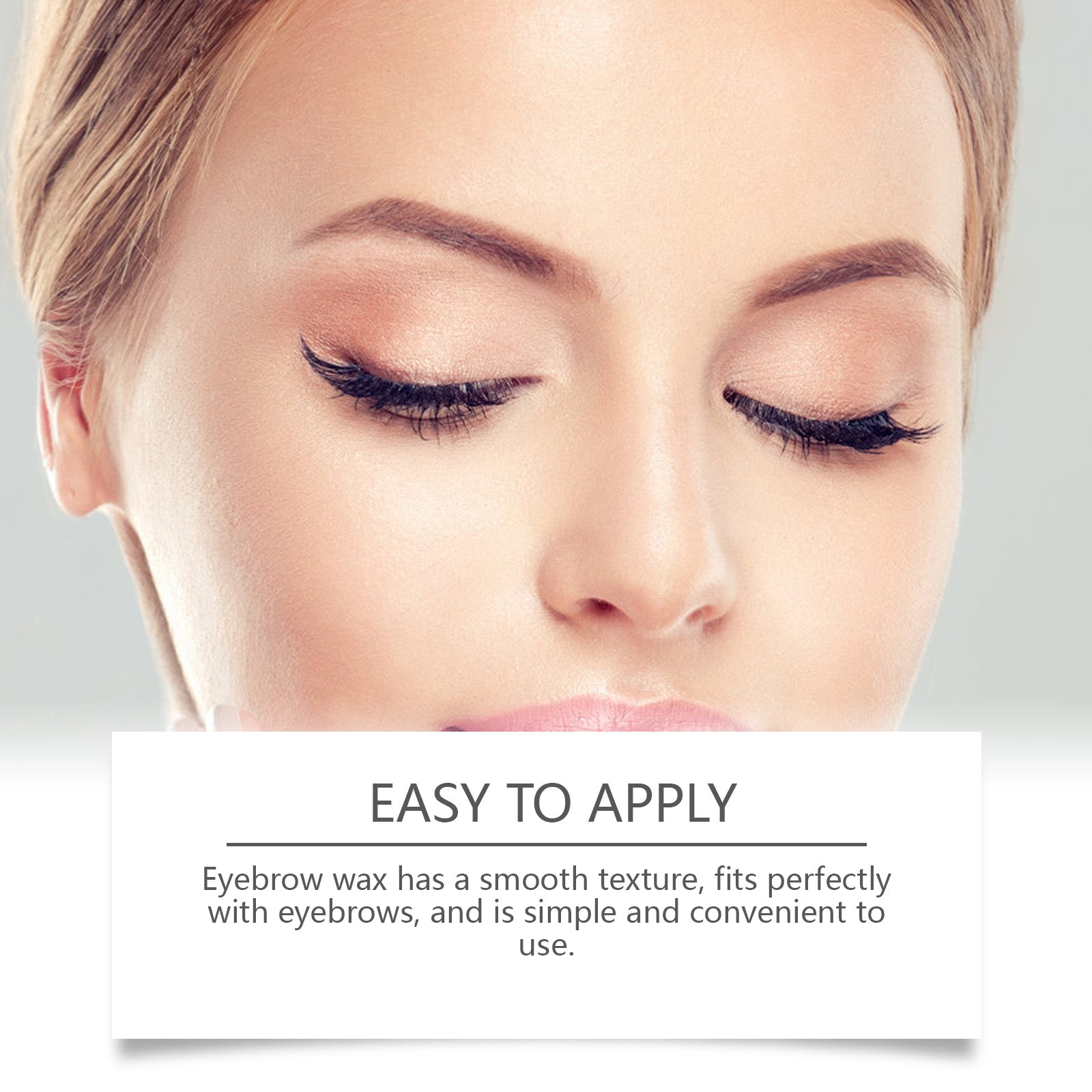 Aloe Vera Eyebrow Wax, Long-Lasting Eyebrow Shaping, Natural Makeup, Sweatproof, Humidity Resistant ,1set