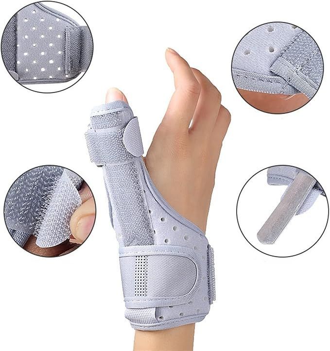 Adjustable Thumb Splint Wrist Strap Support Brace Finger Spica Thumb Immobilizer