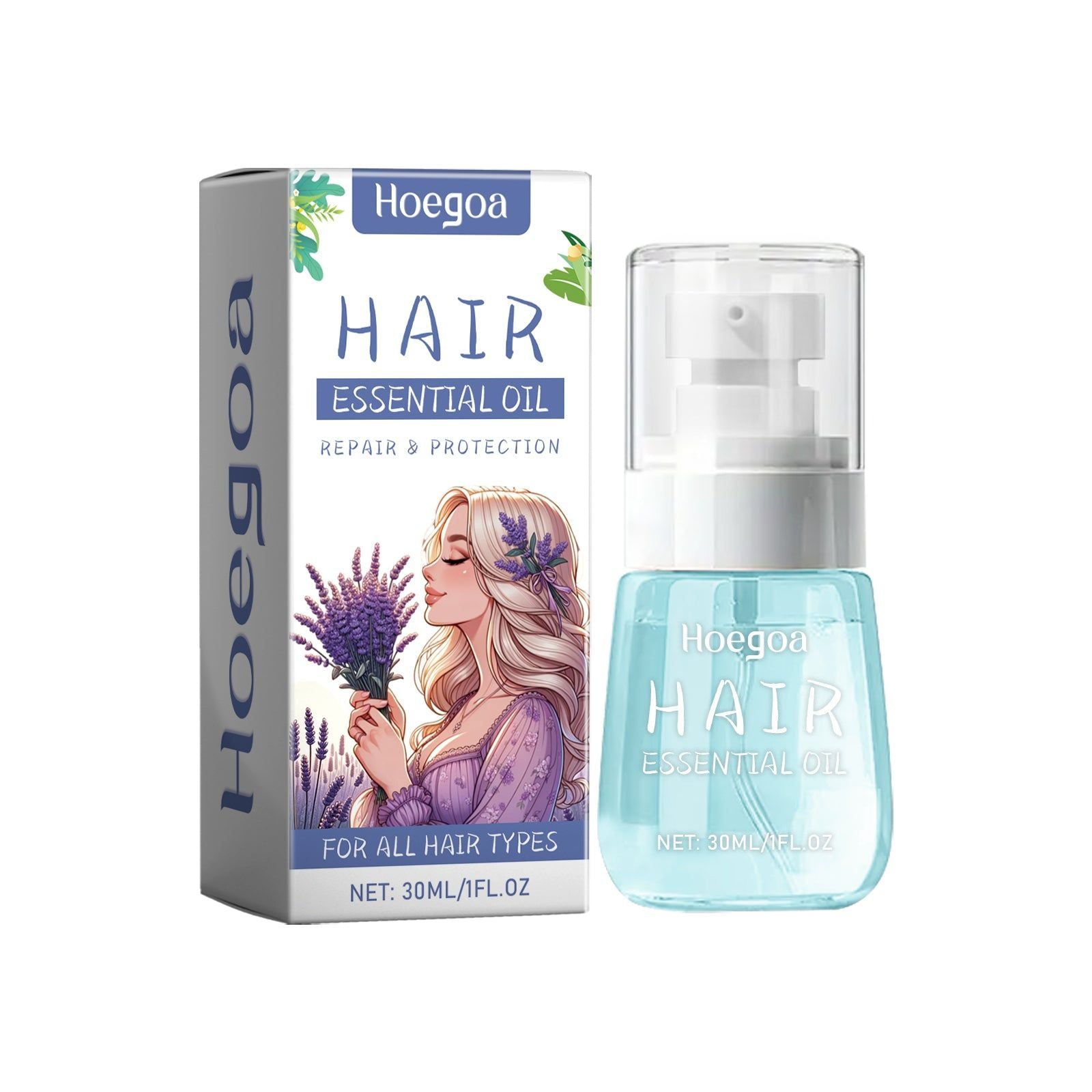 Boost Hair Growth Nourish & Repair Hair Essential Oil for Stronger Thicker Hair ,30ml