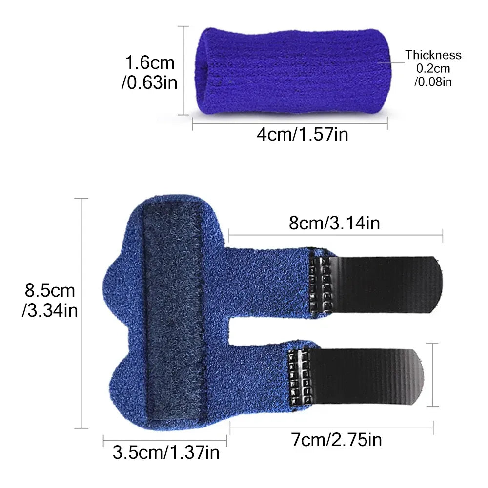 Finger Guard Sleeve Adjustable Finger Support Splint Trigger Arthritis Pain Relief