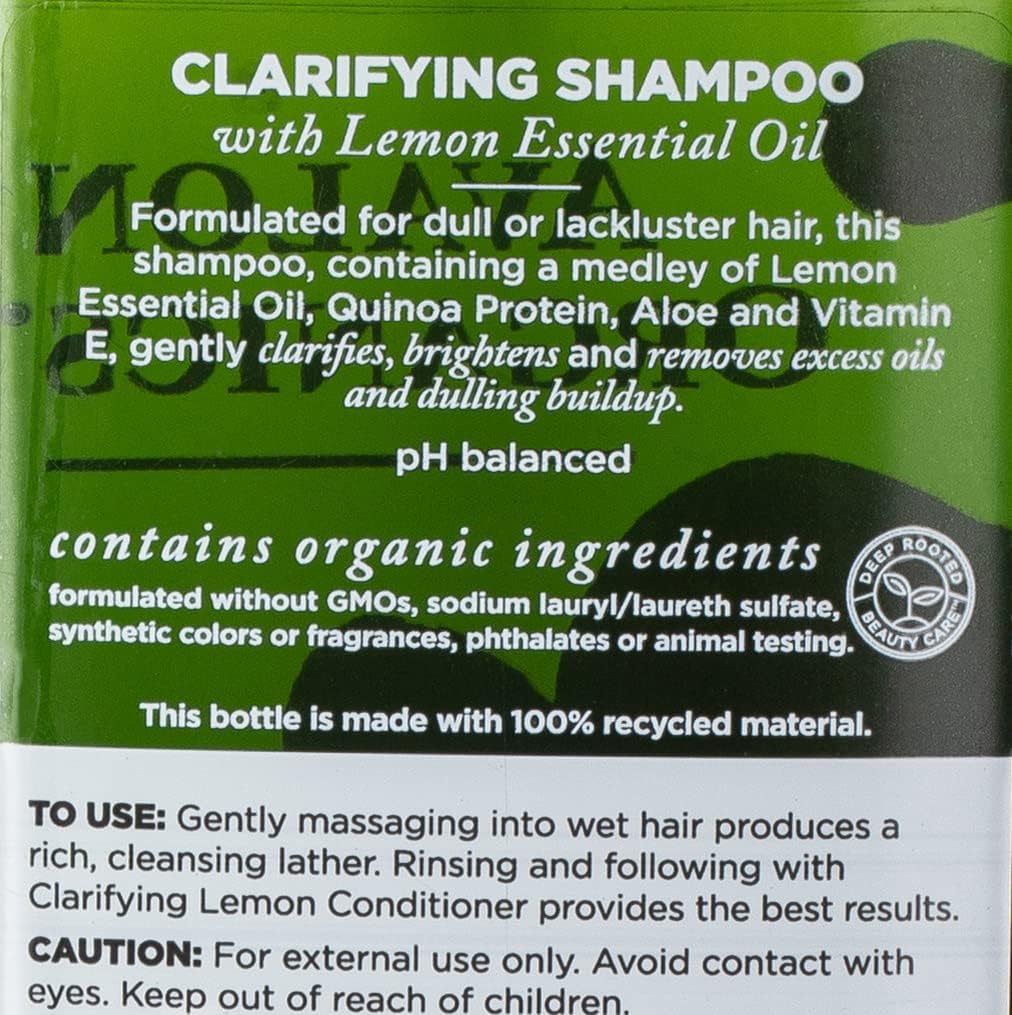 Avalon Lemon Verbena Clarifying Shampoo, 11 Oz