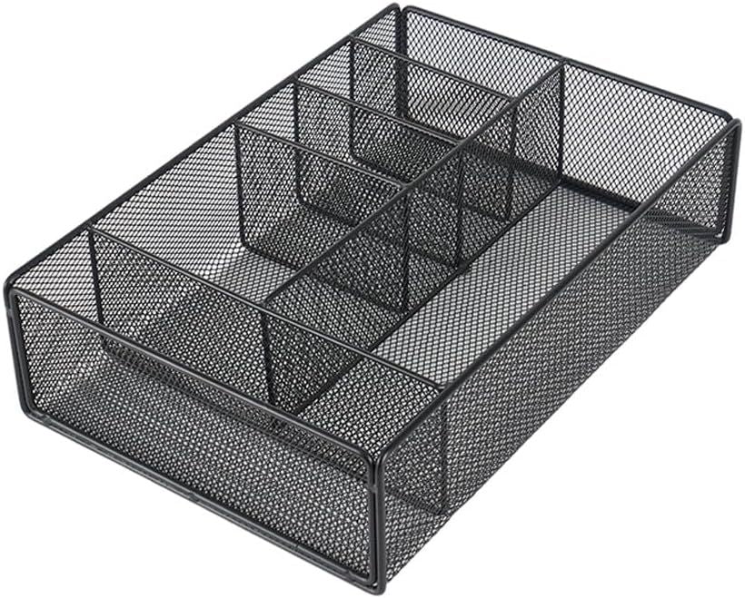 Desk Drawer Organiser Tray Paper Plate Organizer Utensil Holder Storage Tray for Home Office