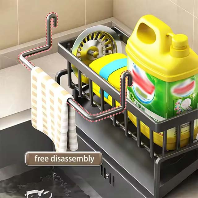 Sink Drain Rack Organizer