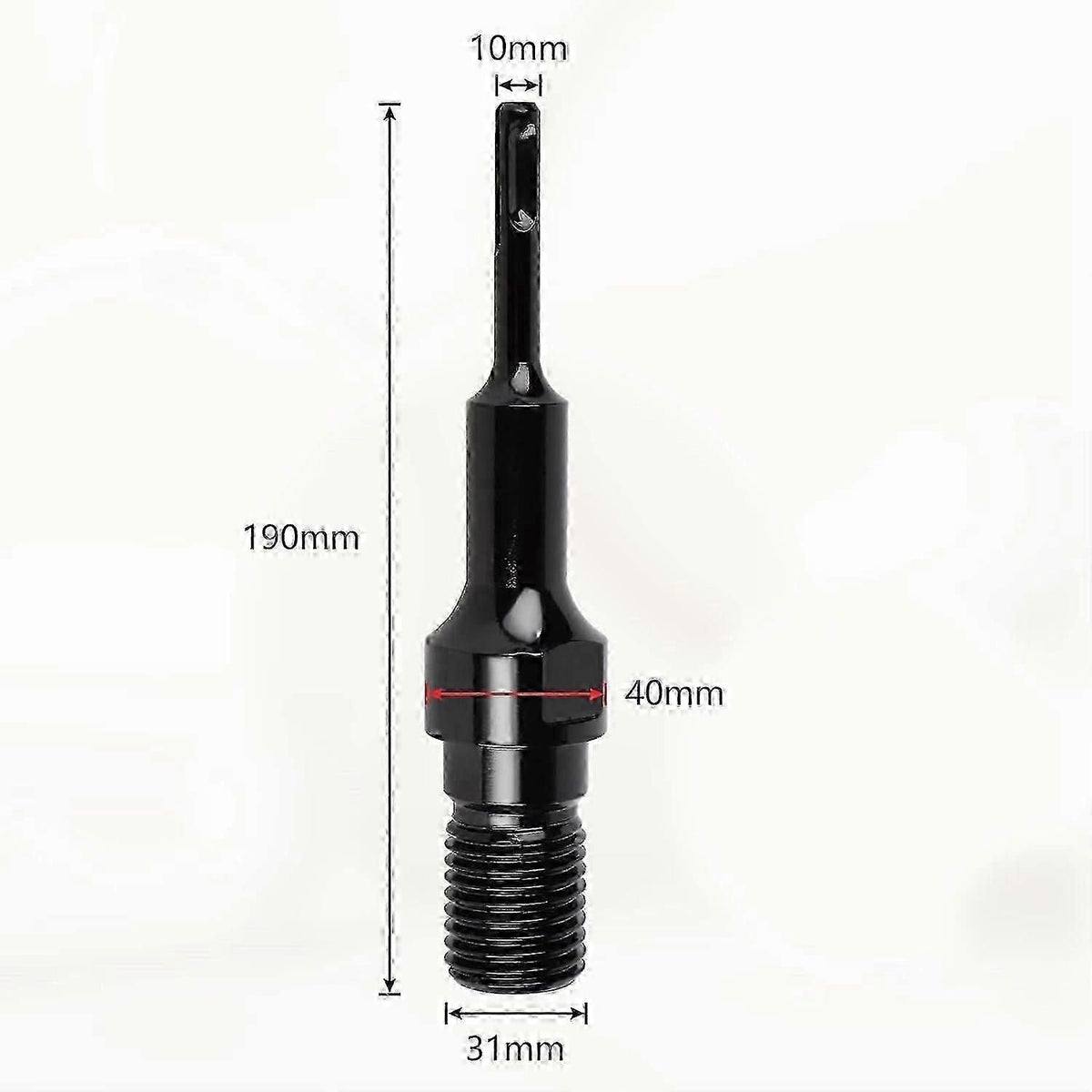 SDS Plus to 1-1/4 UNC Adapter for Diamond Core Drill Bits