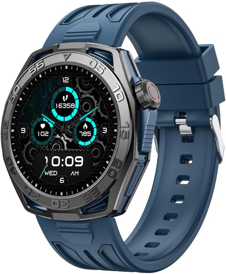 Telux Vital Smartwatch, 1.43 AMOLED Display, 410mAh Battery, IP68 Waterproof