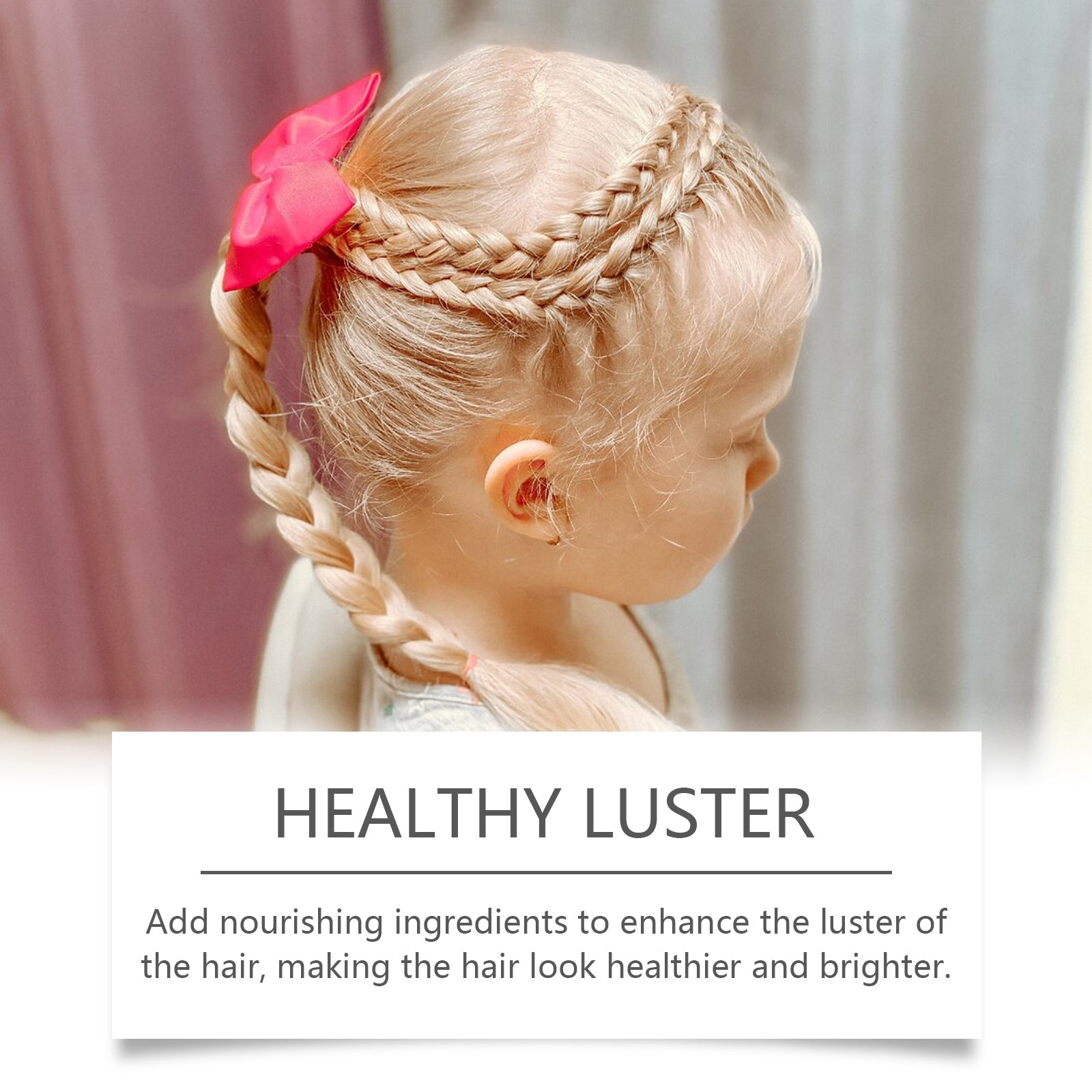 Children's Hair Care Styling Gel, Nourishing Shine, Fix Bangs, Damage Repair ,80g
