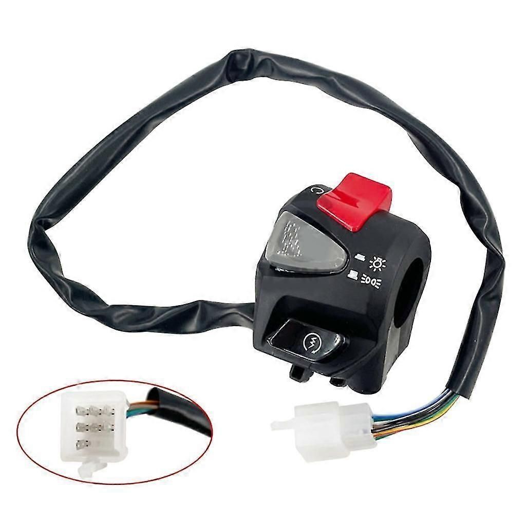 Motorbike Handlebar Controller Assembly Clear Signal Indication Abs For Pcx15
