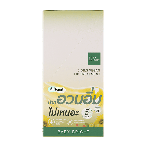 5 OILS VEGAN LIP TREATMENT 2.5G BABY BRIGHT (M)