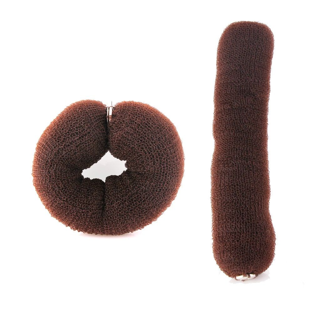 Onetech Hair Buns, Brown, 160x40mm
