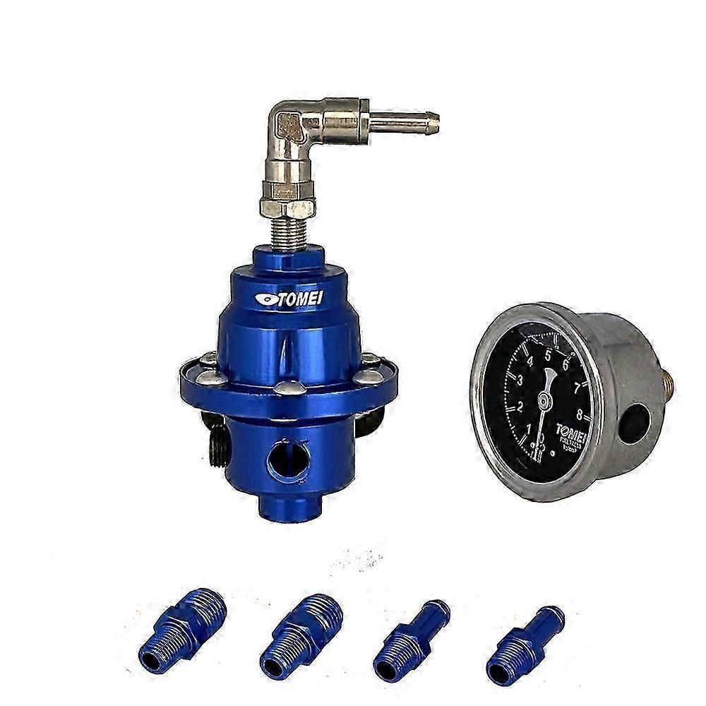 Universal Adjustable Fuel Pressure Regulator Type-S With Gauge