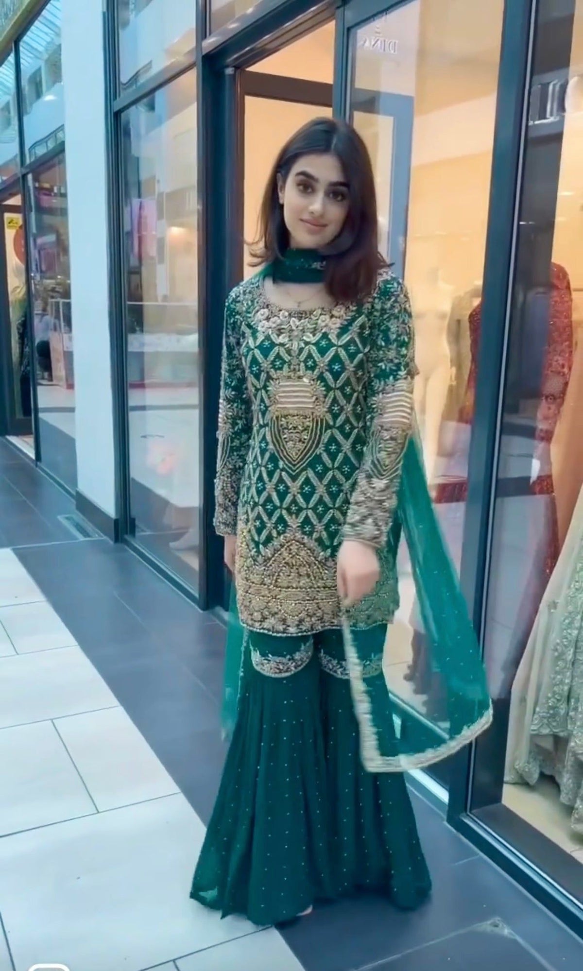 Fab Zone Top Plazzo and Dupatta Set for Designer Party Wear Look