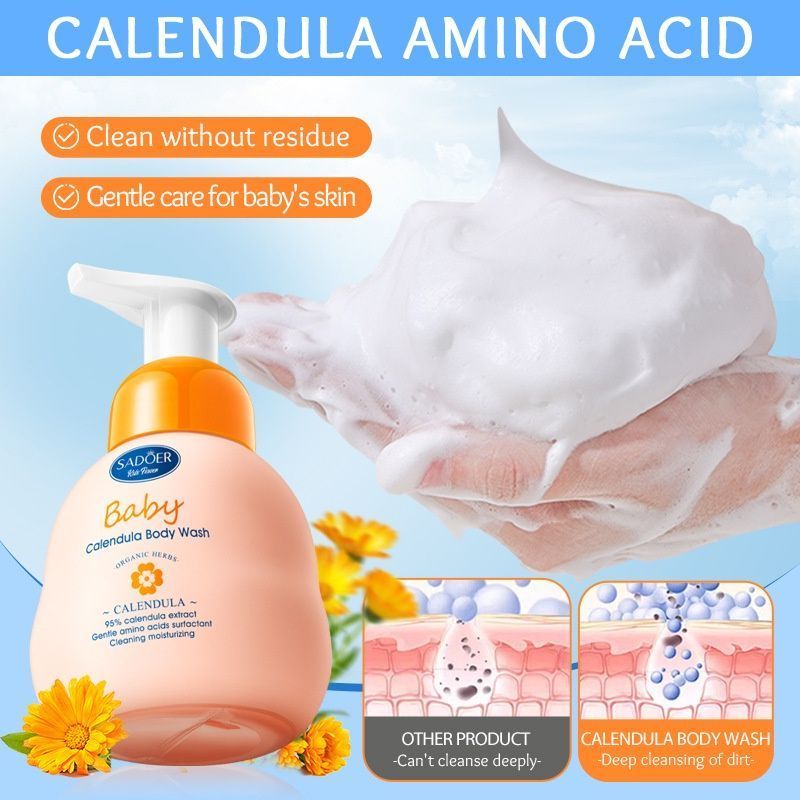 Calendula Children’s Shower Gel, Non-Irritating - 001-SD36308