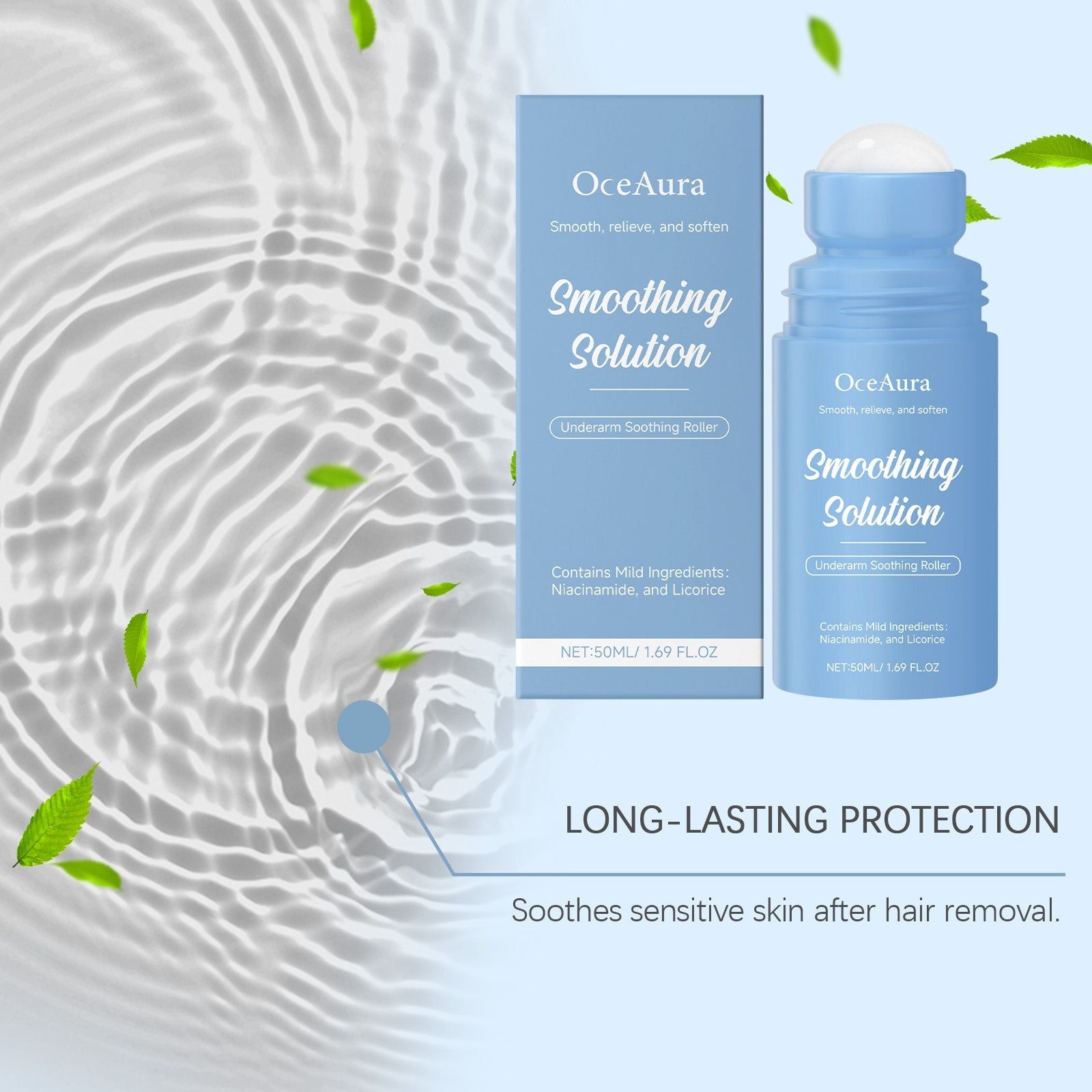 After Shave Ball, Soothe Skin, Gentle Moisturizer, Daily Skin Care, Sensitive Skin Relief ,50ml