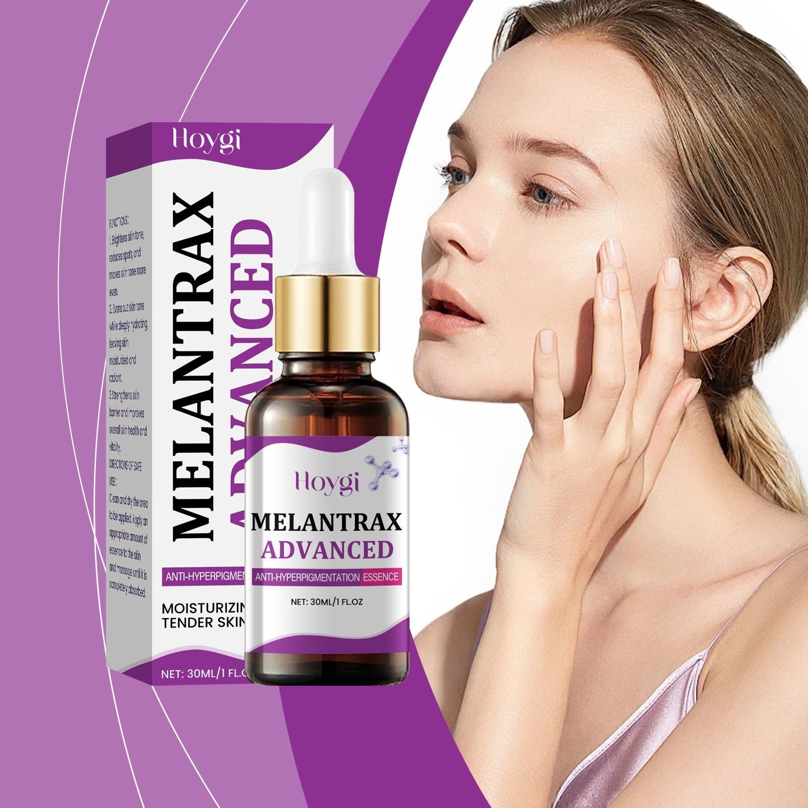 Brightening Hydrating Essence for Radiant, Moisturized, and Even Skin ,30ml