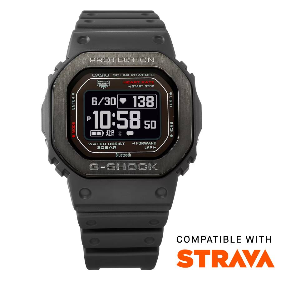 Casio G-SHOCK DW-H5600MB Bluetooth Fitness & Health Smartwatch
