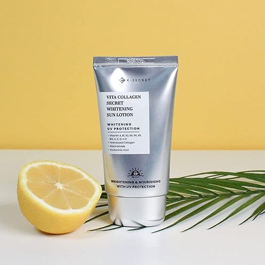 K-SECRET Vita Collagen Secret Whitening Sun Lotion
