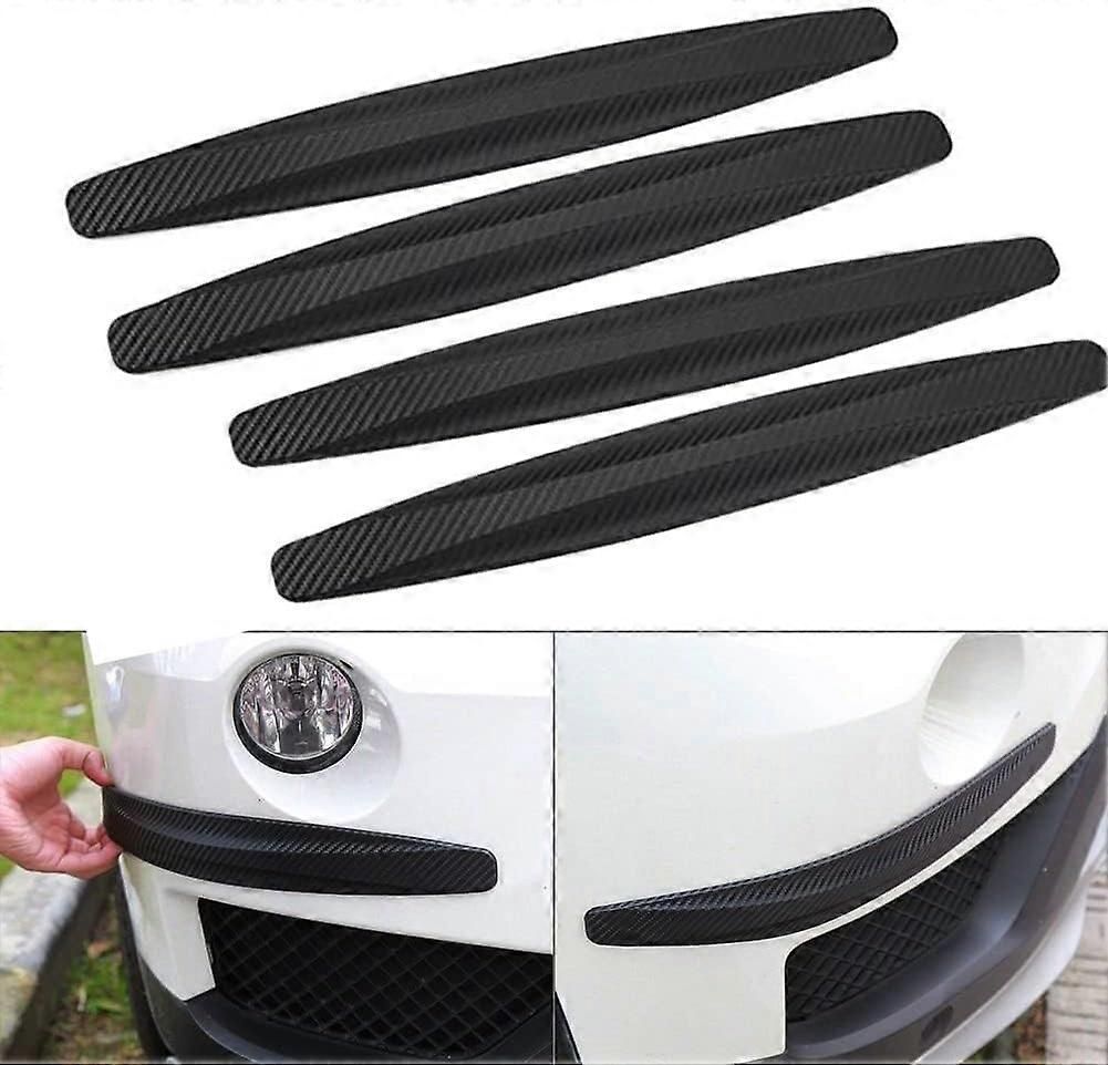 4pcs Universal Car Bumper Guards Anti Scratch Protection Strips